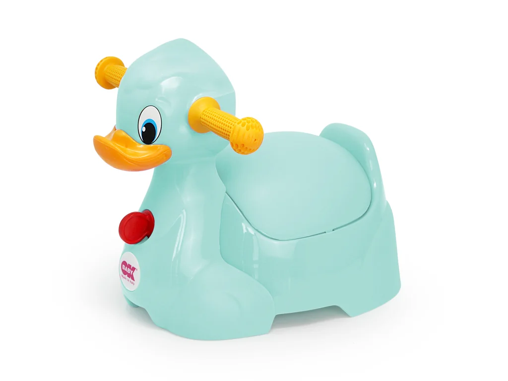 OK BABY Nočník Quack mint 1×1 ks