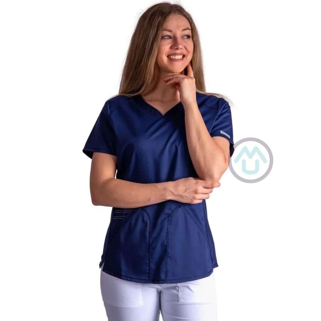 Dámska zdravotnícka blúza Cherokee Revolution ACTIVE STYLING - námornická modrá S