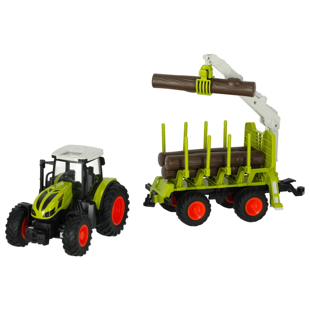 RC traktor so zdvihákom 1:24 – poľnohospodársky traktor na diaľkové ovládanie