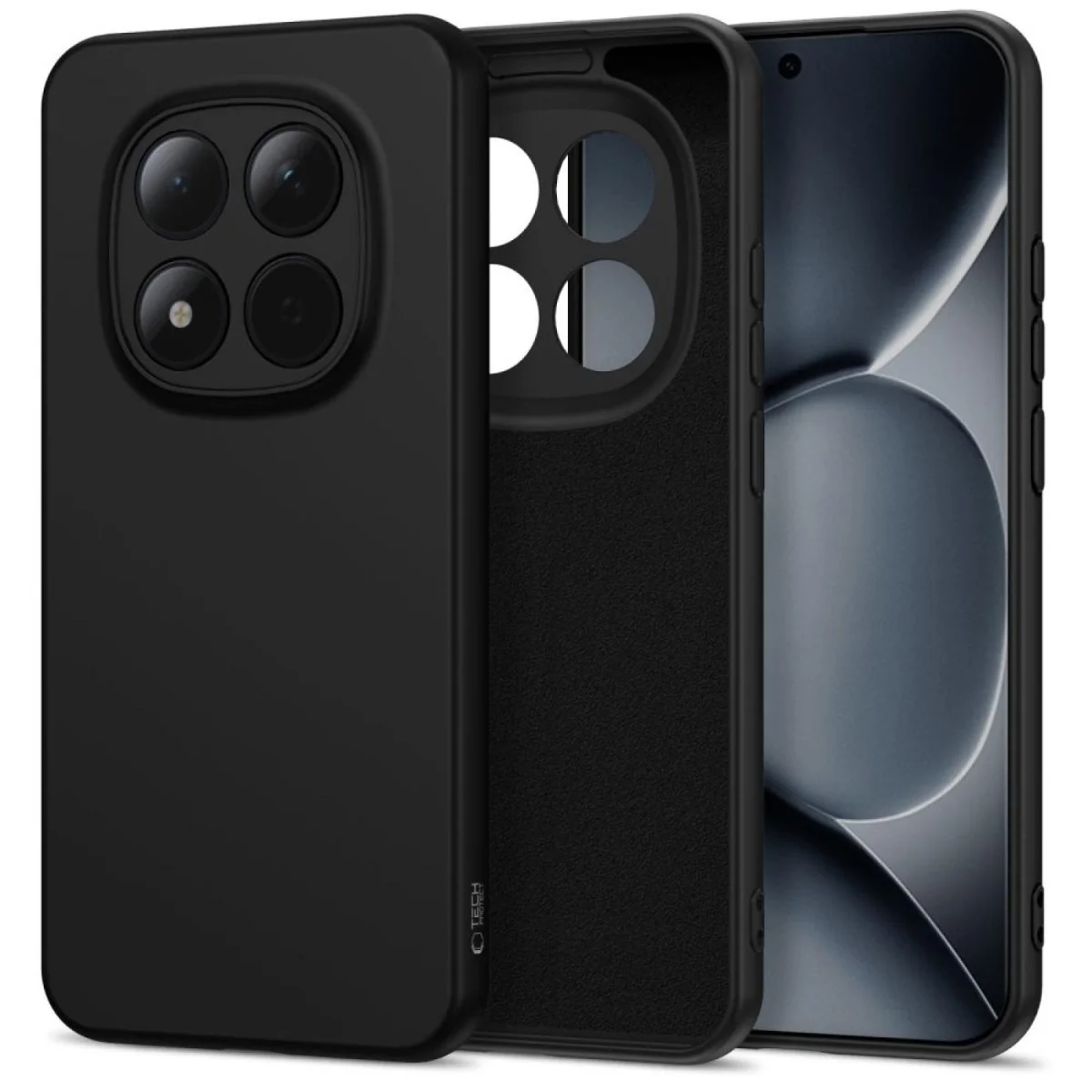 Silikónový obal pre Xiaomi Redmi Note 15 Pro 5G Čierna
