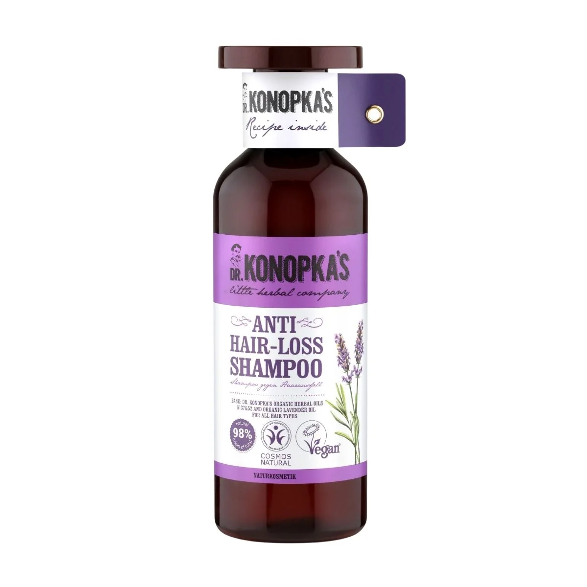 Šampón proti vypadávaniu vlasov - 500 ml - Dr. Konopka's