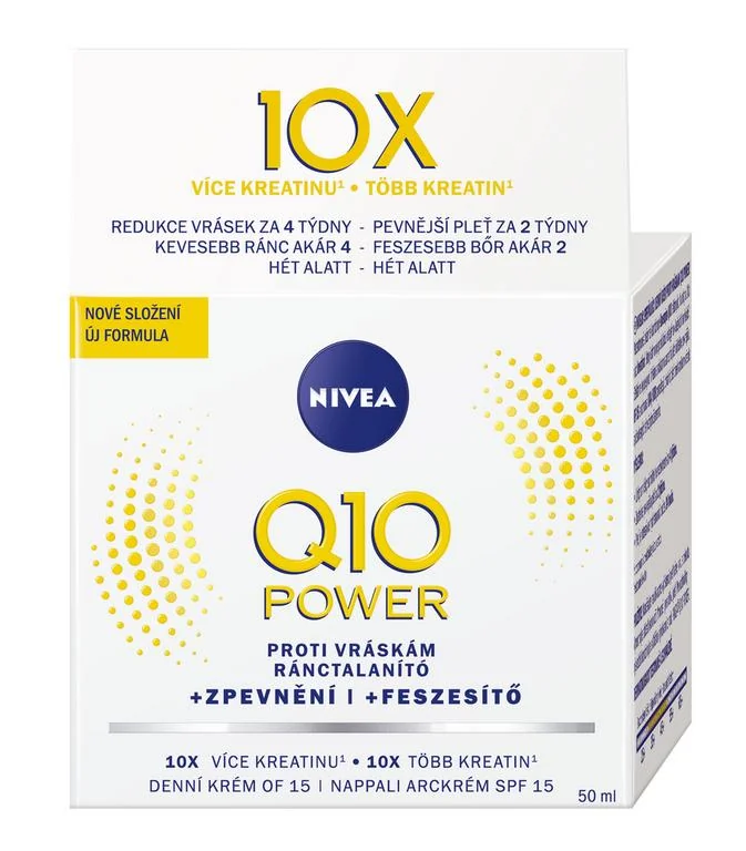 NIVEA Spevňujúci denný krém Q10 POWER  SPF15