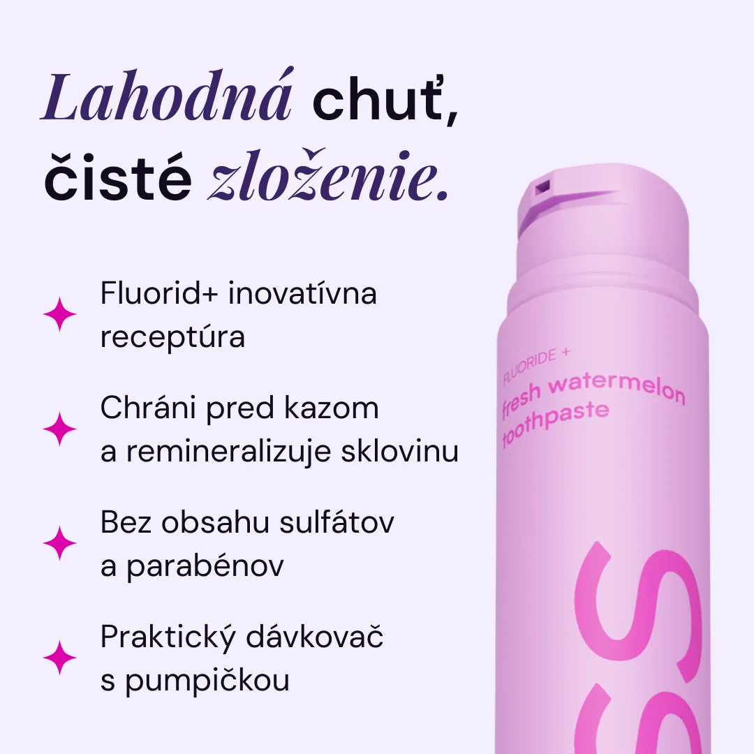 LYSS Melónová zubná pasta 60 ml