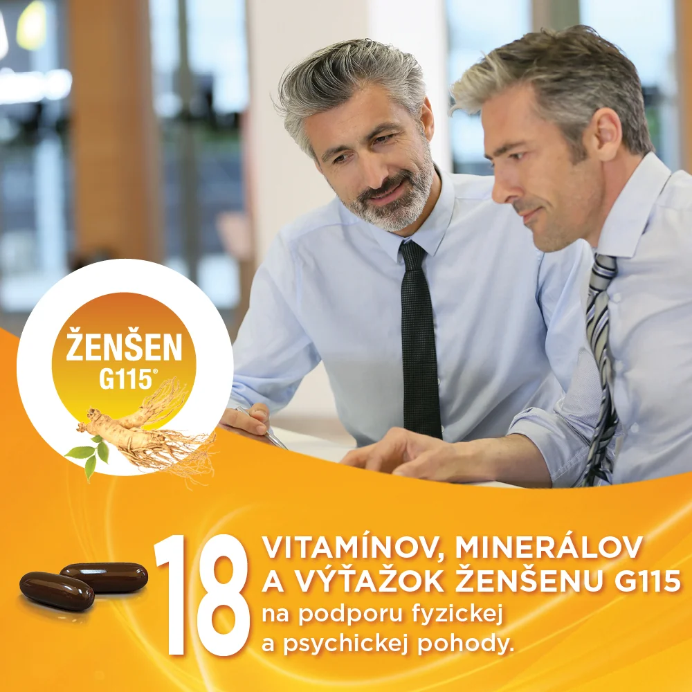 Pharmaton Geriavit Vitality 50+ 100 tabliet 1×100 tbl, vitality 50+