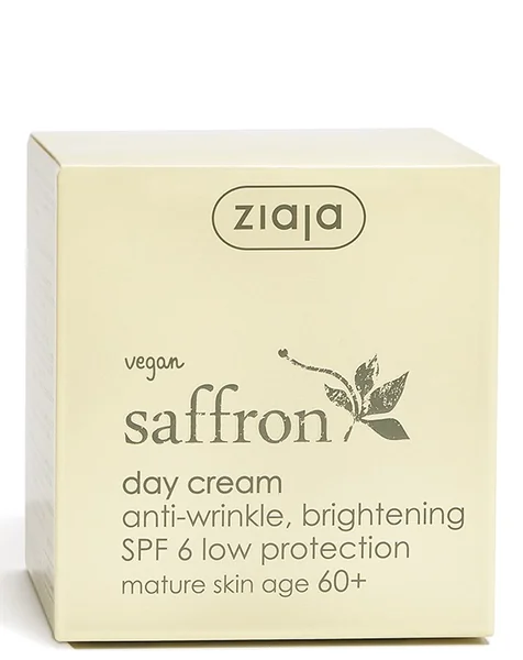 ZIAJA SAFRAN 60+ PLETOVY DENNY KREM ROZJASNUJ 50ML 1×50 ml, denný krém