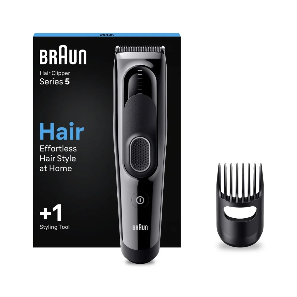 BRAUN HC 5310 Black 1×1 ks, Strihač na vlasy