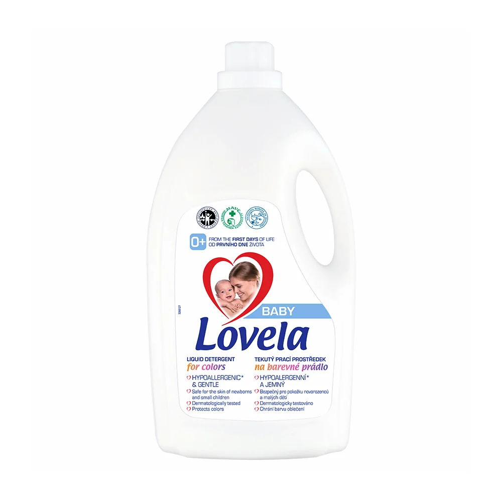 Lovela Baby tekutý prací prípravok na farebnú bielizeň 4500 ml