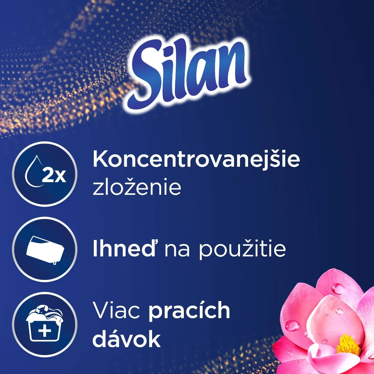 Silan koncetrovaná aviváž Magic Magnolia 131 praní 1×1441 ml, aviváž