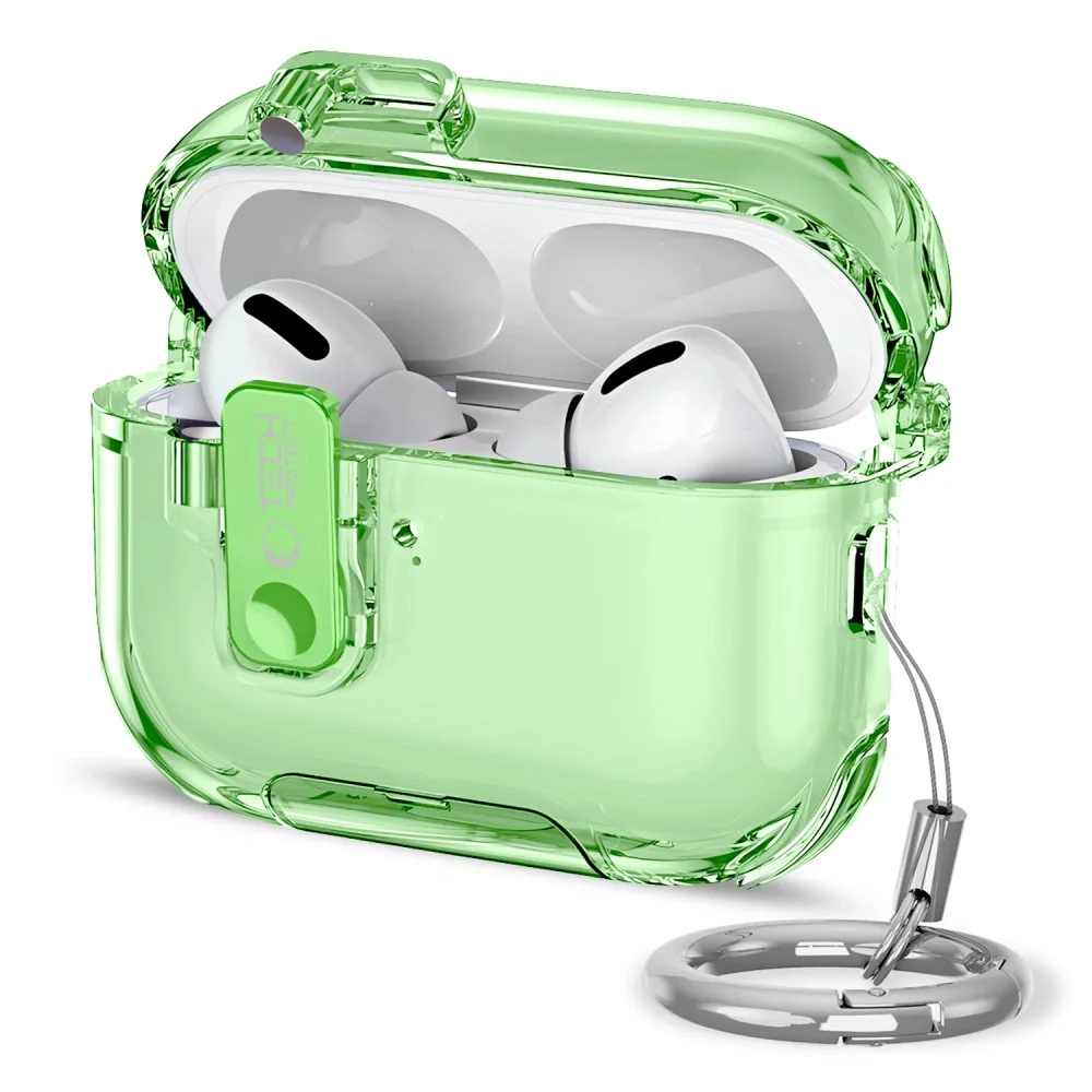 Tech-Protect Bounce Pro puzdro na Apple AirPods Pro 3, zelené