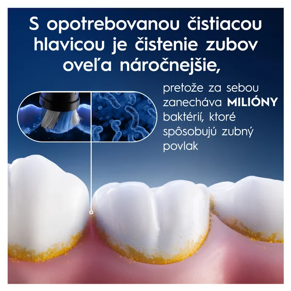 Oral-B iO Series Ultimate Clean, hlavice zubnej kefky, čierne 4 ks