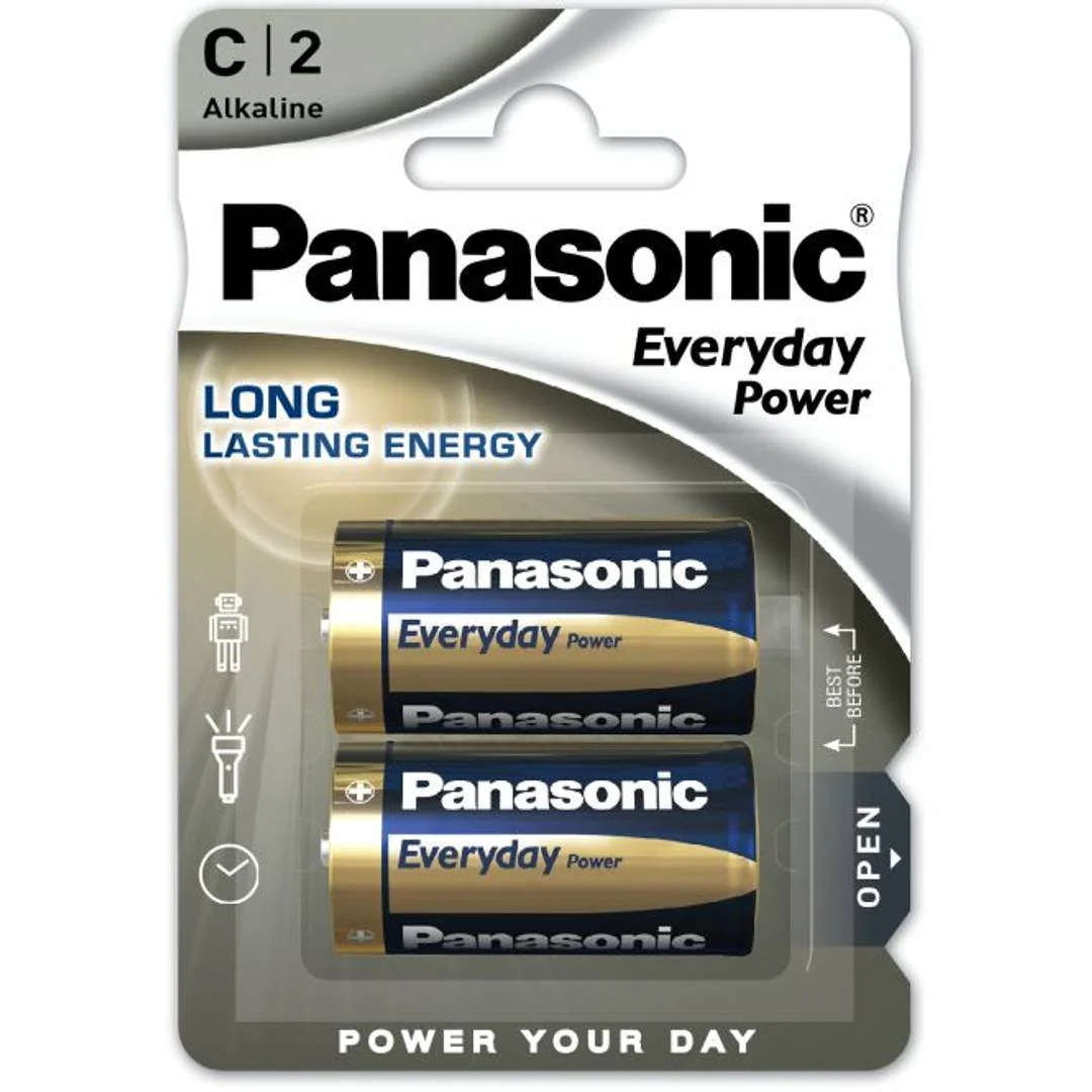 PANASONIC C2 Everyday Power LR14 batérie 2ks