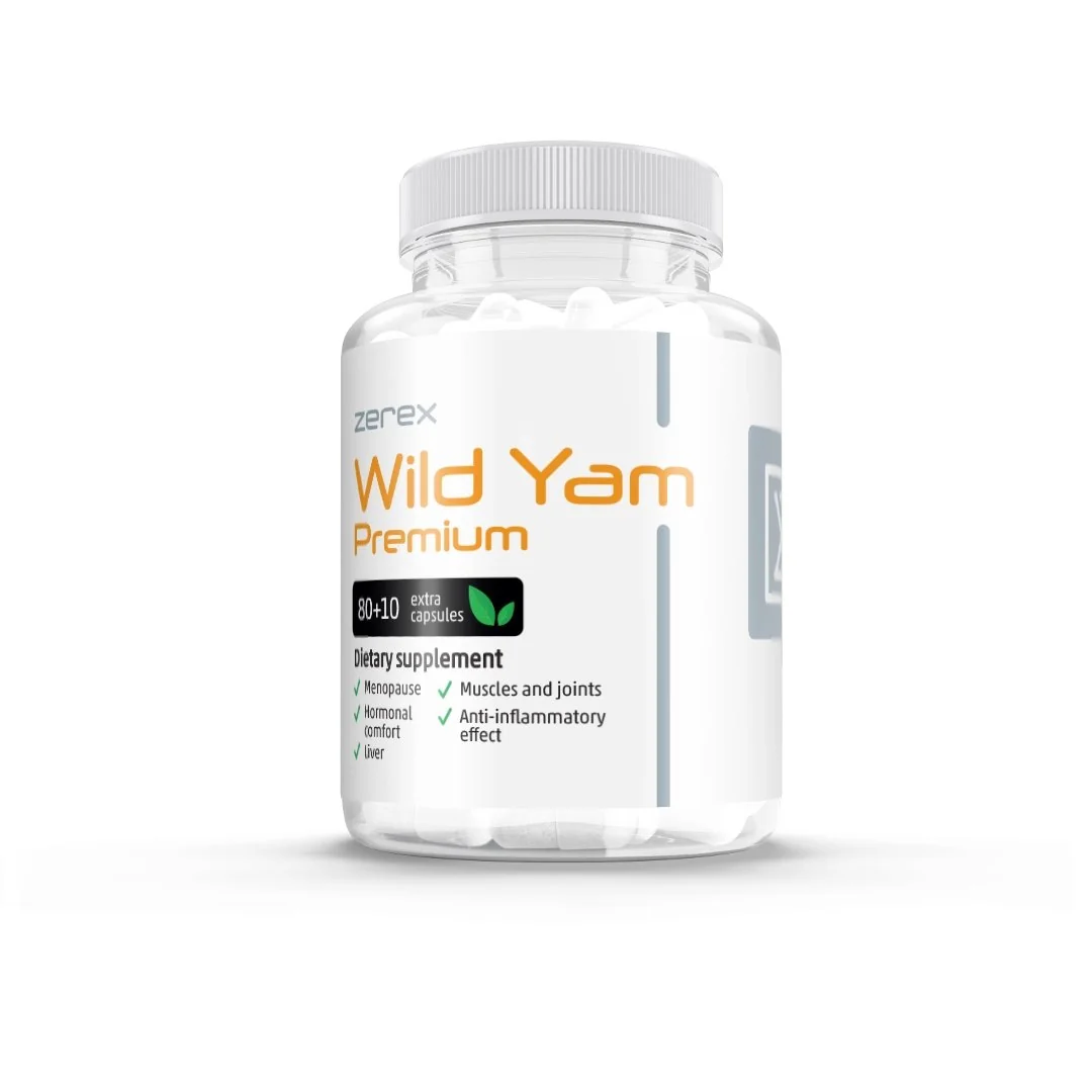 ZEREX Wild YAM 1×90 cps, výživový doplnok