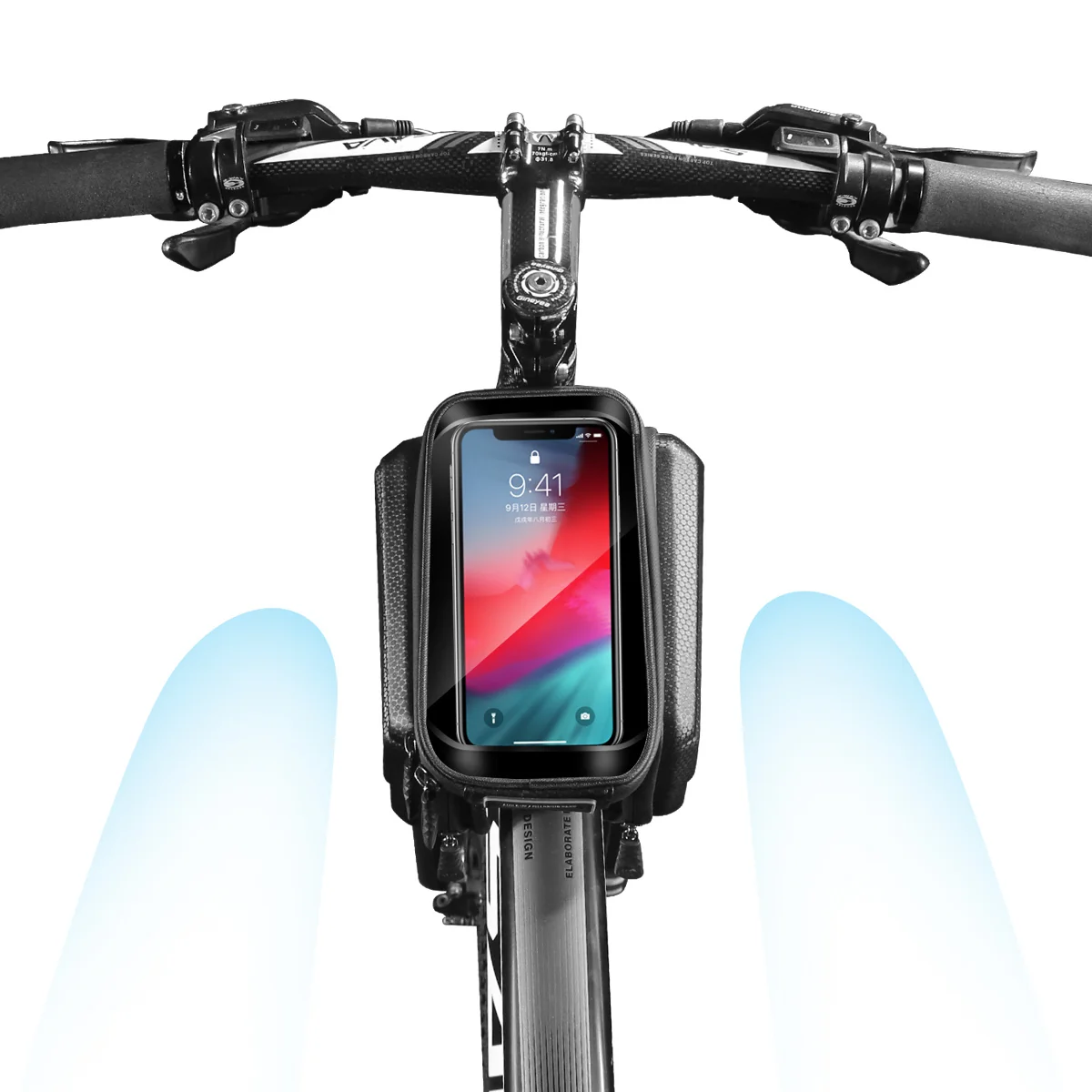 Wild Man ES6 cyklistická taška 1L, čierna