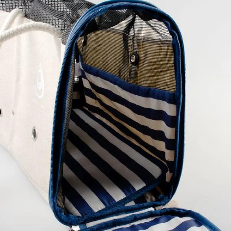 DUVO+ Cestovná taška Saint-tropez 41x22x32cm pre malých psov max 7kg