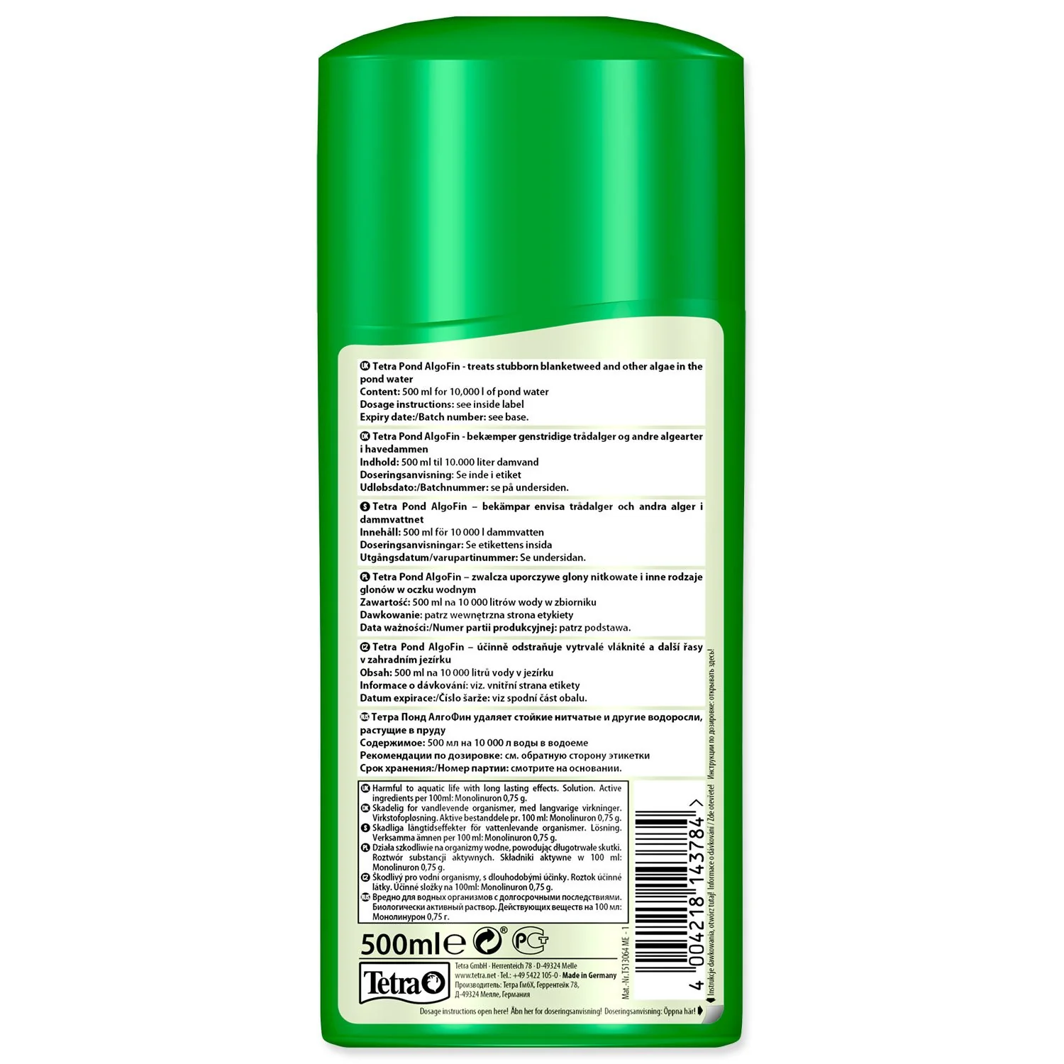 Prípravok Tetra Pond Algofin 500ml