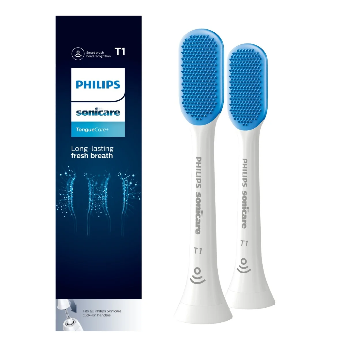 Philips Sonicare TongueCare+ HX8072/01 Hlavica na čistenie jazyka 1×2 ks, hlavica na čistenie jazyka