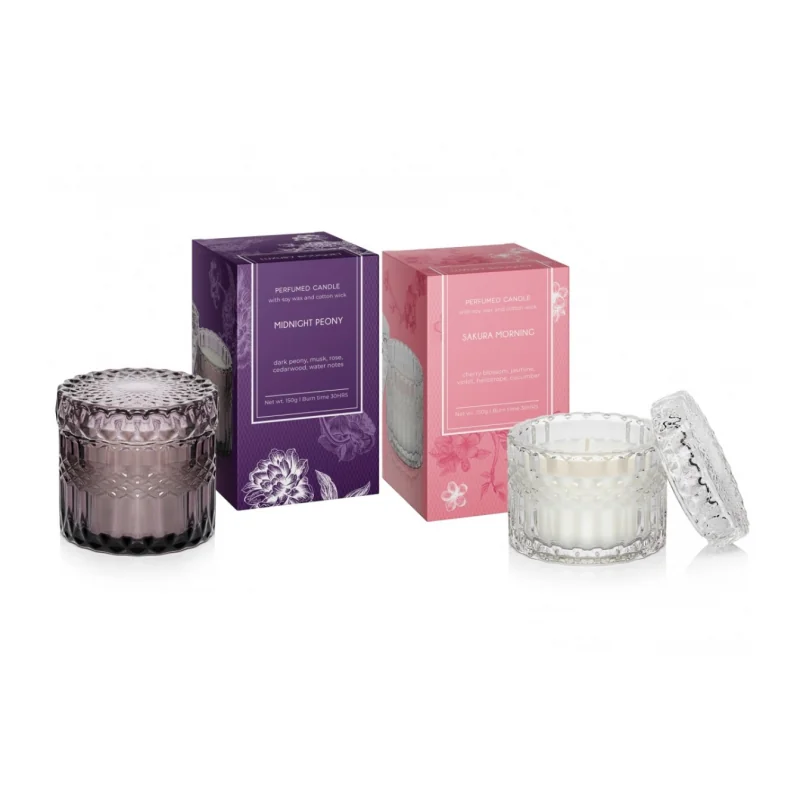 Luxury Bouquet Sakura Morning vonná sviečka BARTEK, 150g/ks