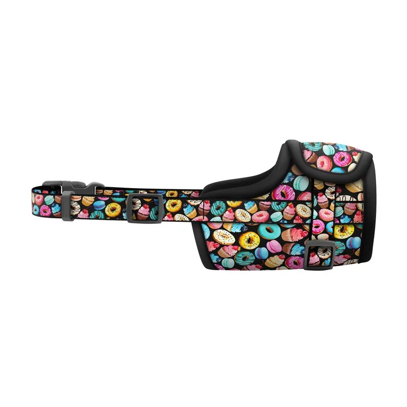 Nylonový náhubok pre psa nastaviteľný DONUT, obvod papule: 19 - 26cm