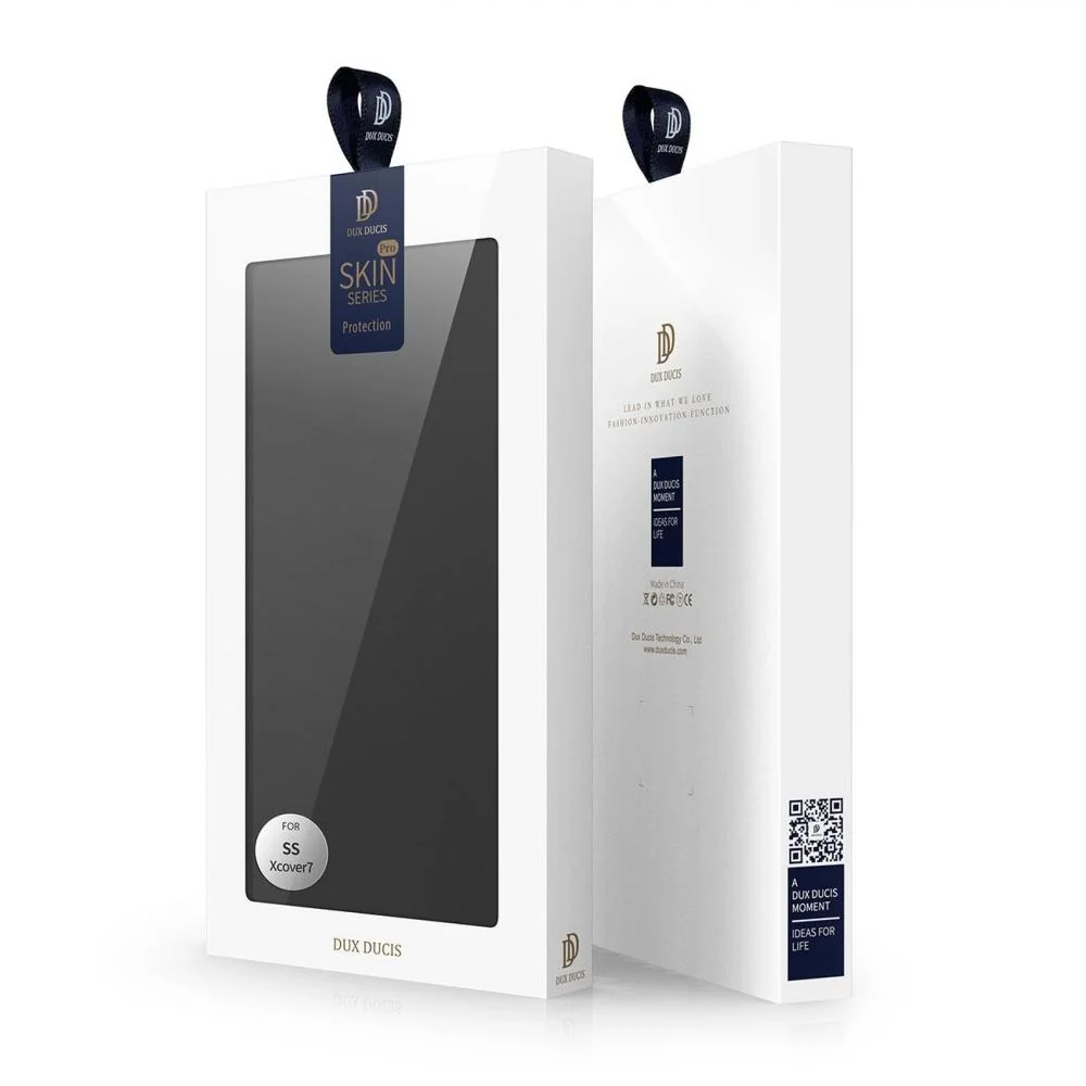 Dux Ducis Skin Pro knižkové puzdro na Samsung Galaxy Xcover 7, čierne Elegantná ochrana