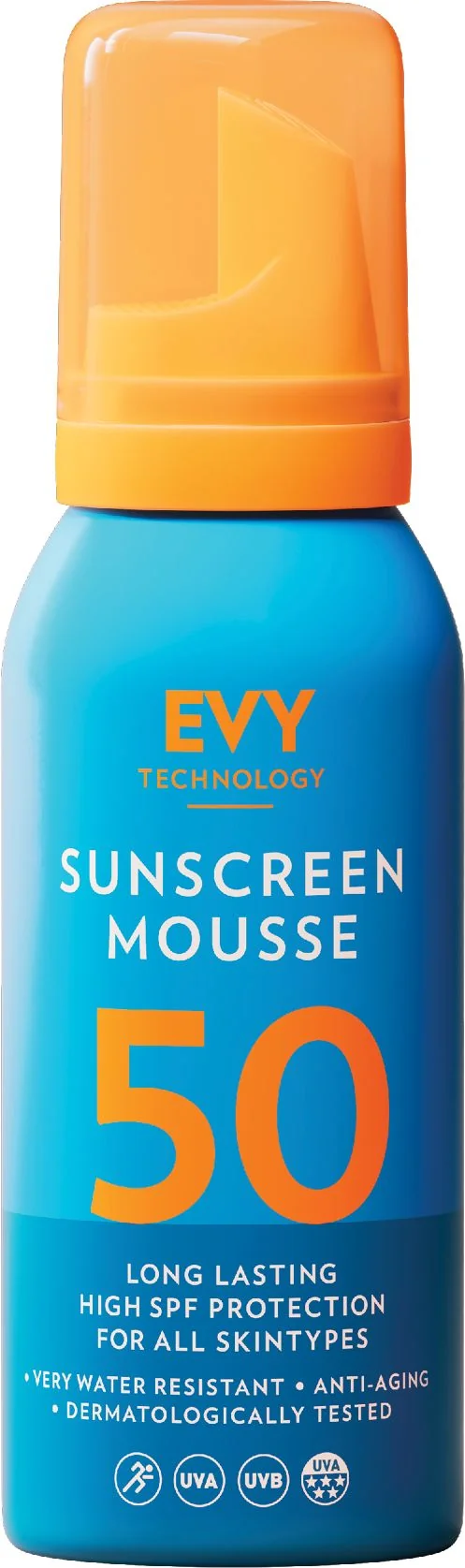 EVY Technology Opaľovacia pena SPF 50 na telo a tvár 100ml