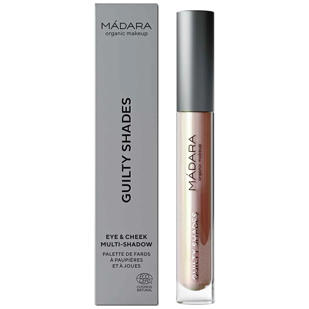 MÁDARA GUILTY SHADES Multifunkčné tekuté tiene Lizard 1×4 ml, prírodné tekuté tiene