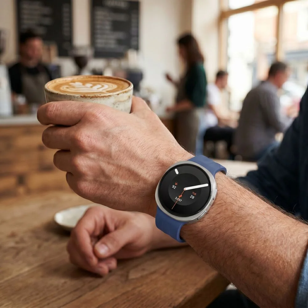 Tech-Protect Silicone Evo remienok na Samsung Galaxy Watch 8 / 9 / Classic (40 / 44 / 46mm), navy blue