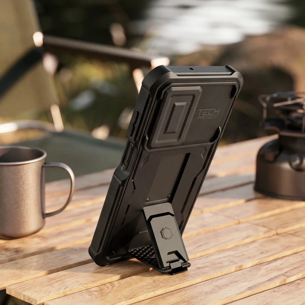 Tech-Protect Kevlar Cam kryt na Samsung Galaxy A17 / A18 4G 5G, čierny