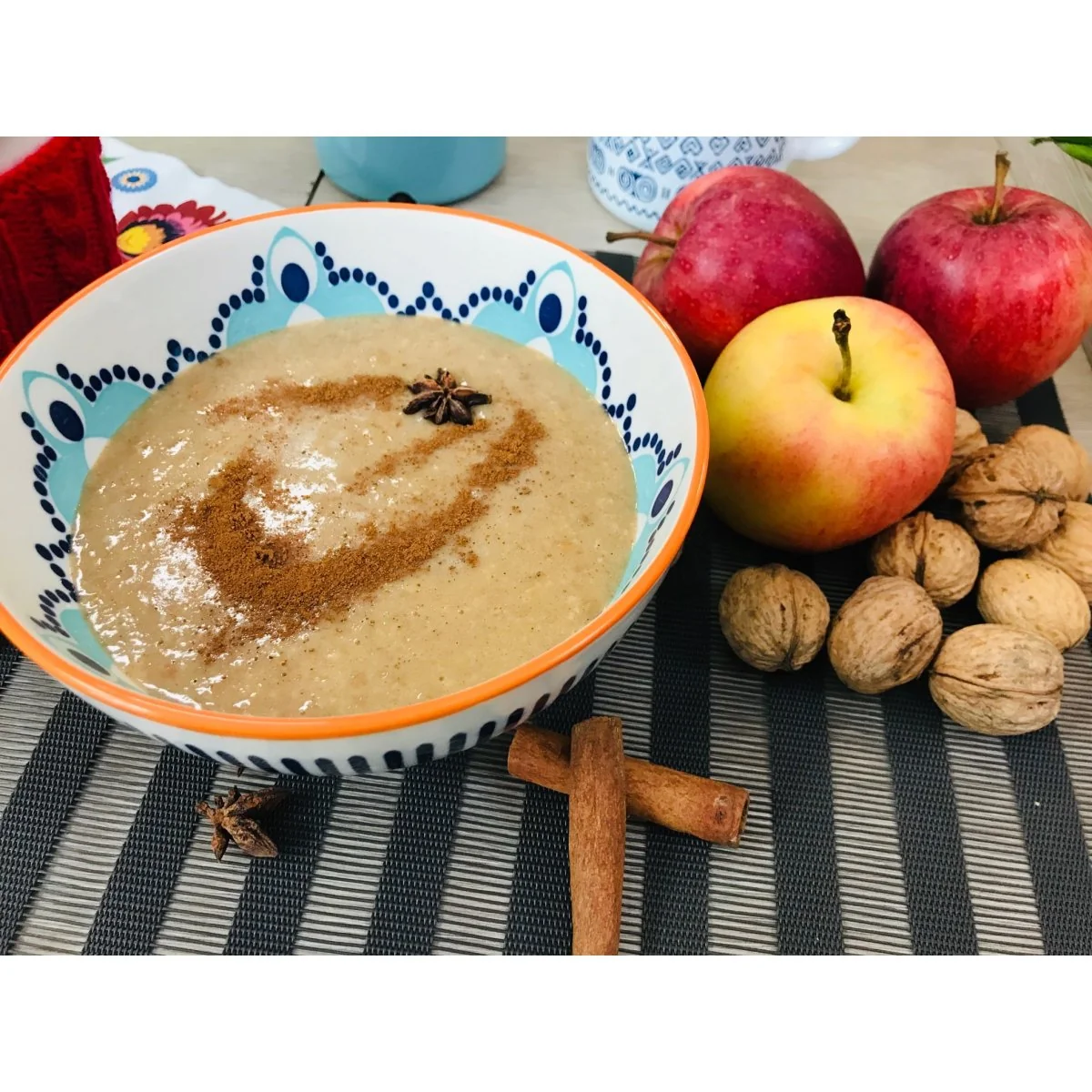 Proteínová kaša s jablkovo-škoricovou príchuťou Express Diet, 60 g