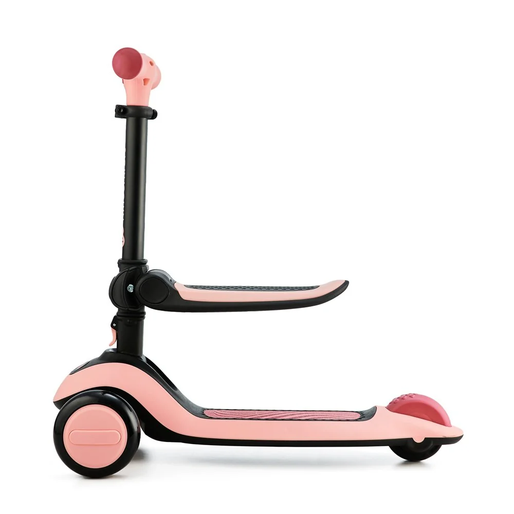 Odrážadlo a kolobežka 2v1 Halley Rose pink