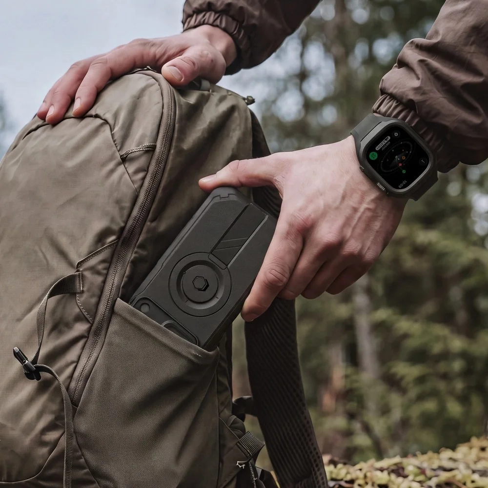 Tech-Protect Kevlar MagSafe kryt na iPhone 17 Pro Max / 18 Pro Max, čierny