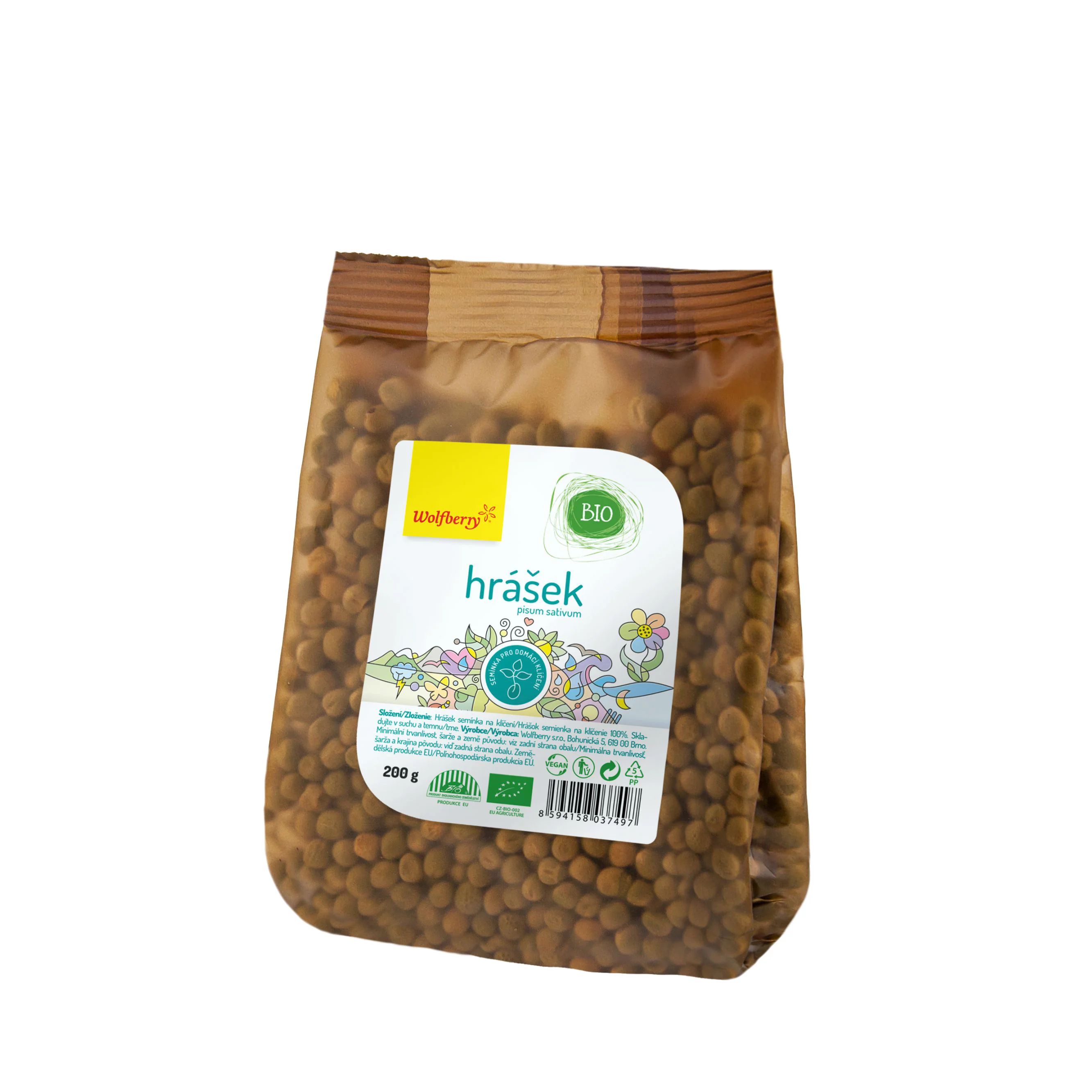 Wolfberry Hrášok semienka na klíčenie 200 g
