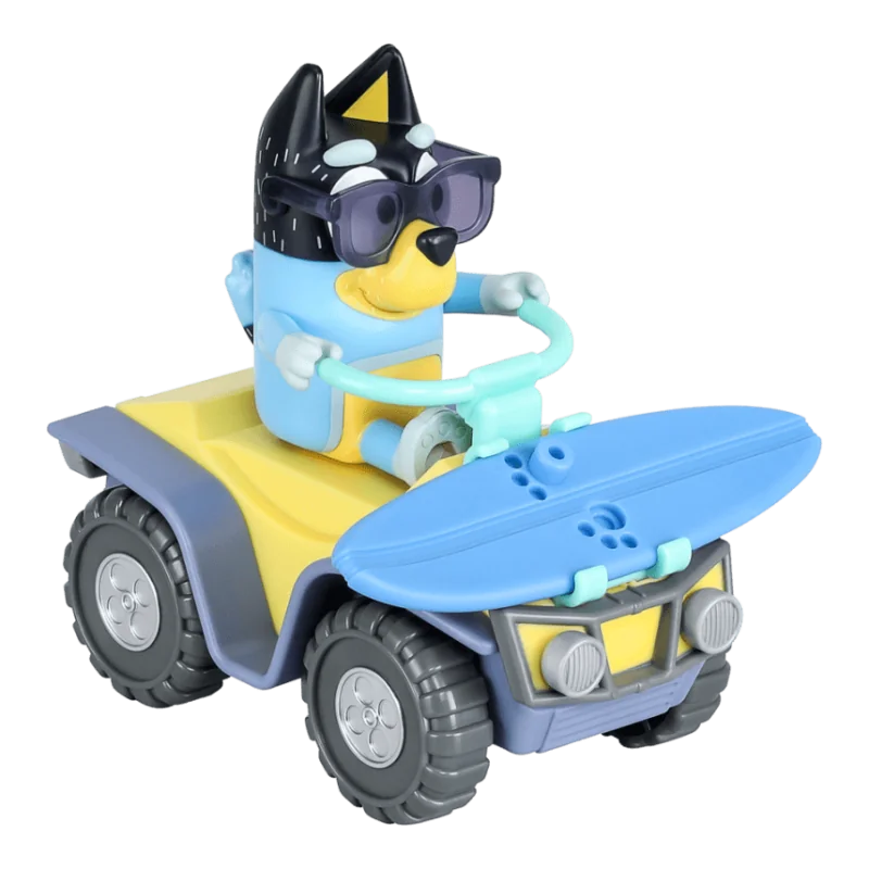 BLUEY Bandit with Beach Quad, Figúrka s príslušenstvom