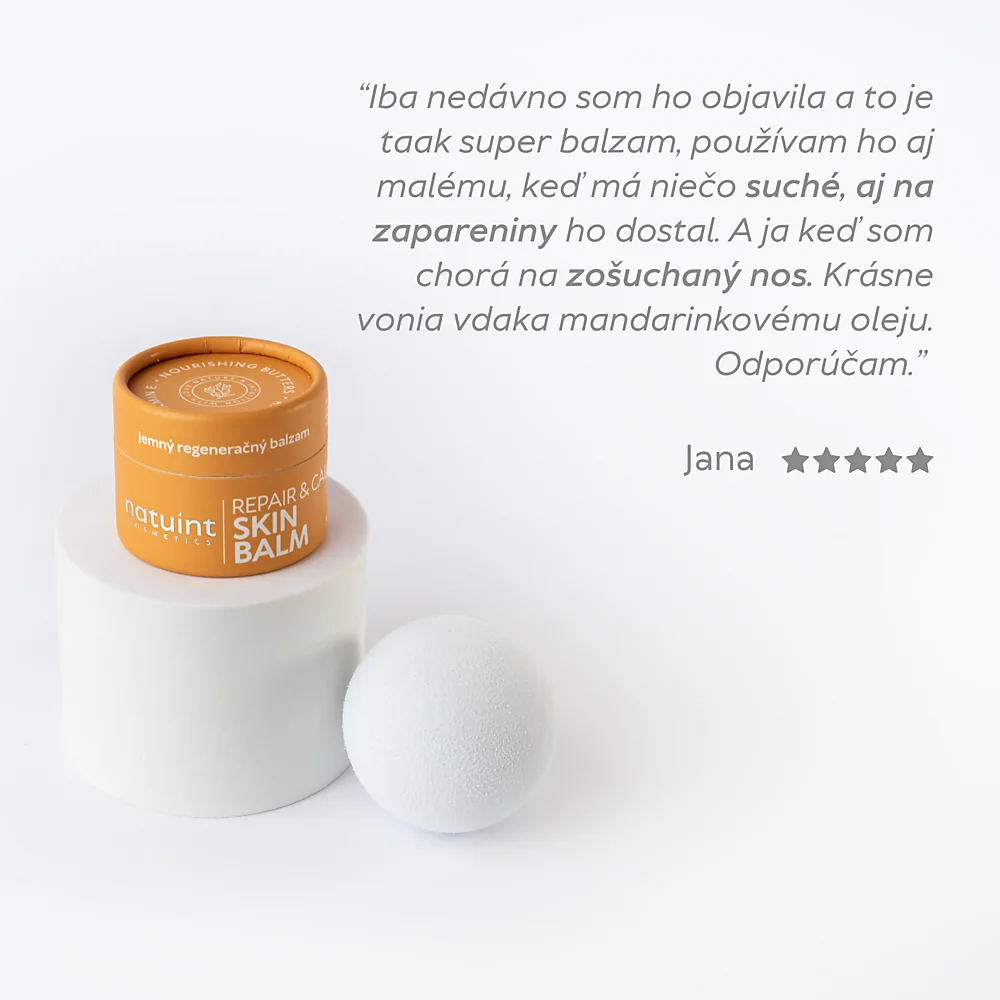 Jemný regeneračný balzam Repair & Calm Skin Balm
