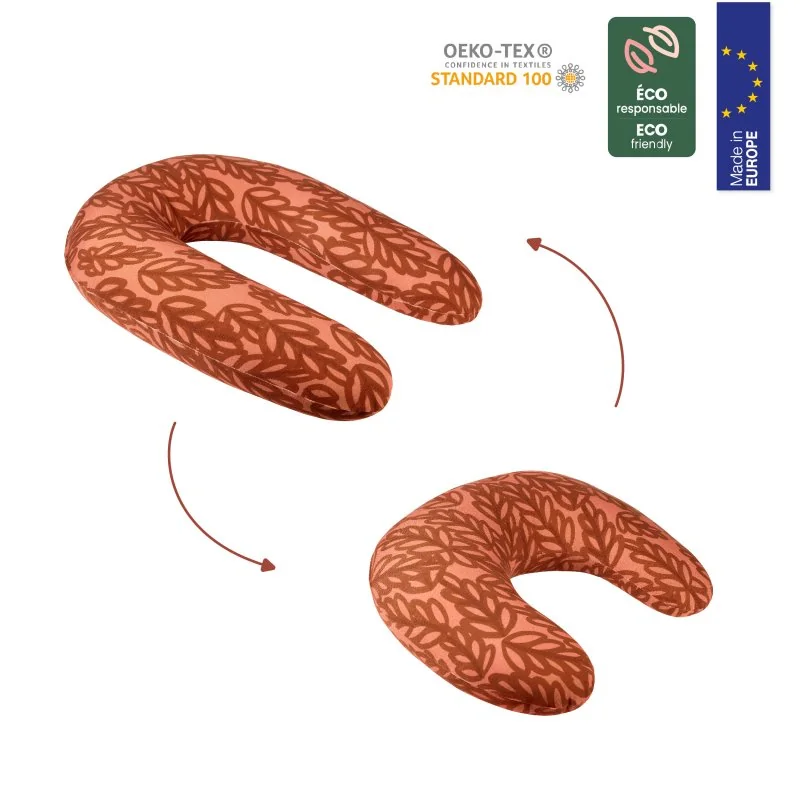 Babymoov multifunkčný vankúš B.LOVE 2v1 Vegetal Terracotta