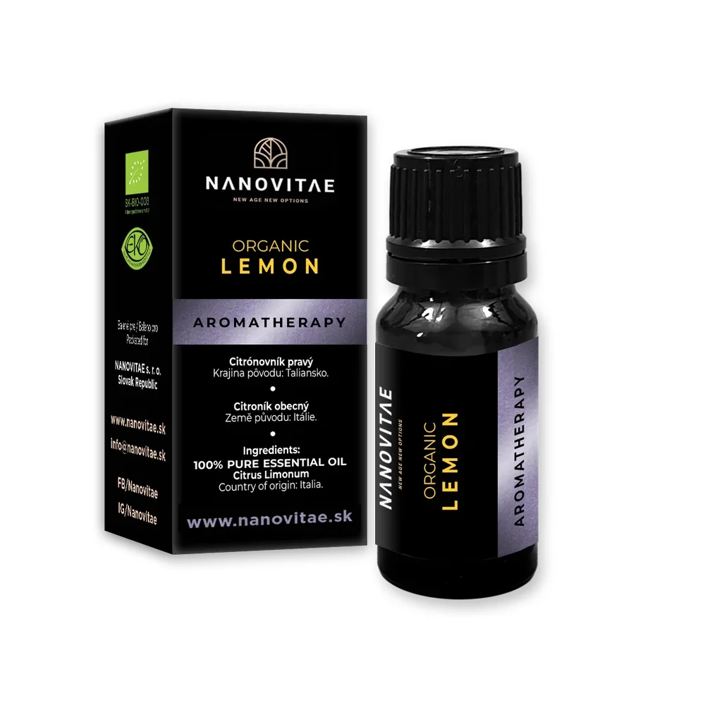 CITRÓN esenciálny olej – ORGANIC quality 10ml
