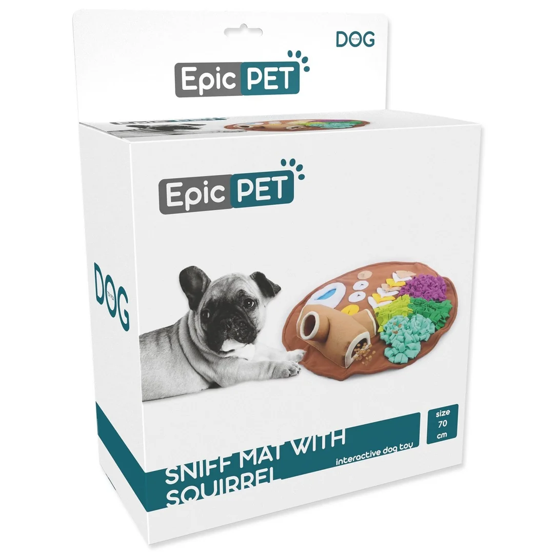 Hračka Epic Pet Sniff mat podložka čuchacia s veveričkou 70cm