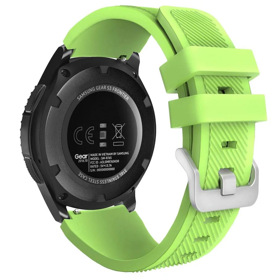 BStrap Silicone Sport remienok na Huawei Watch GT 42mm green