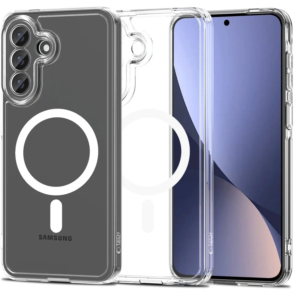 Tech-Protect FlexAir Hybrid MagSafe kryt na Samsung Galaxy A27 5G, priesvitný esvitný