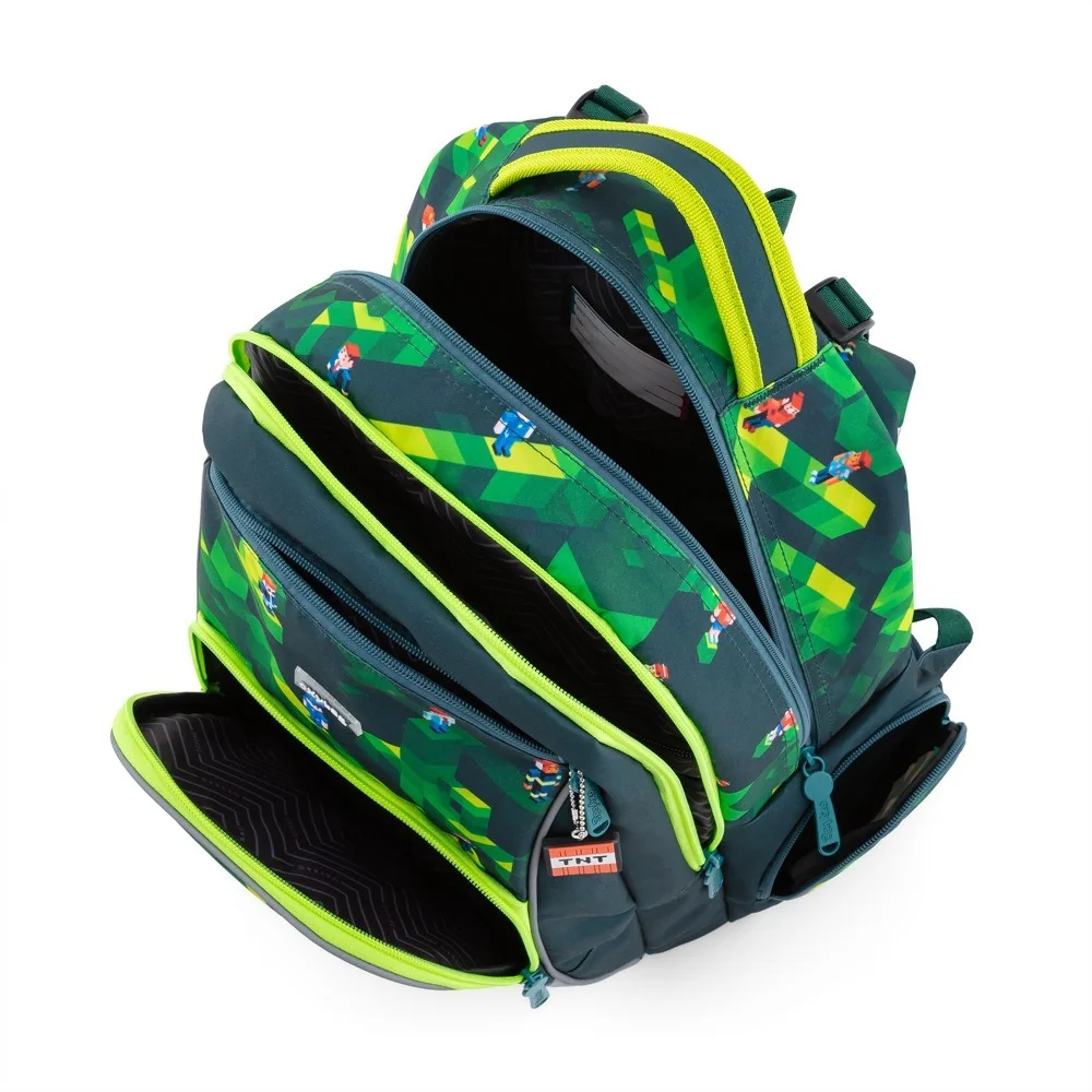 Školský batoh OXY GO Playworld Ergonomický, modrý