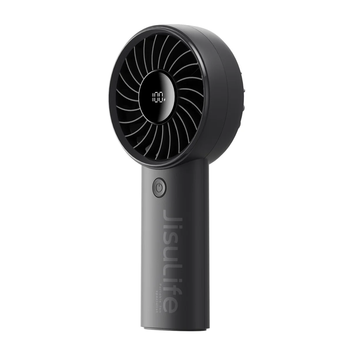 Jisulife Life4 USB-C ručný ventilátor 3600mAh, čierny