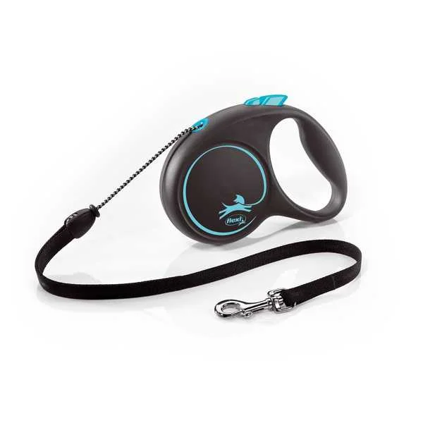 Flexi Black Design M Lanko 5m/20kg Svetlomodré 1×1 ks