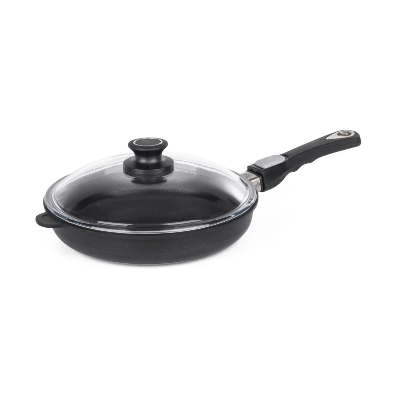 G21 Hlboká panvica Prime 26 cm s pokrievkou a odnímateľnou rukoväťou Prime 26 cm s pokrievkou a odnímateľnou rukoväťou G21-CTHPR26