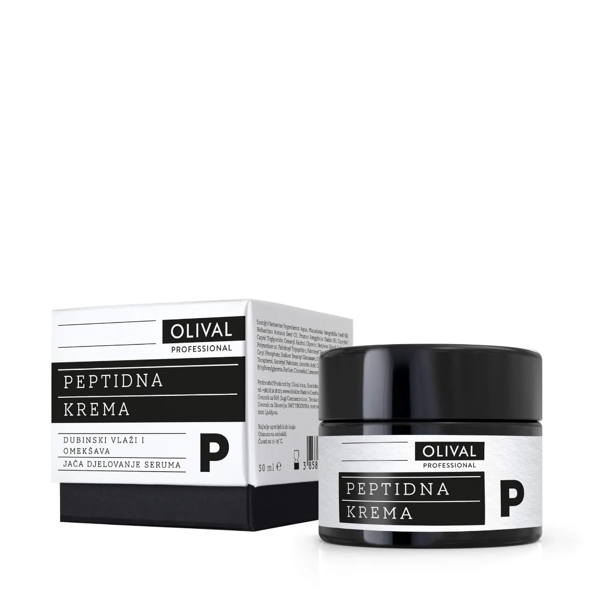 Olival Peptidový krém P Professional 1×50 ml, pleťové sérum