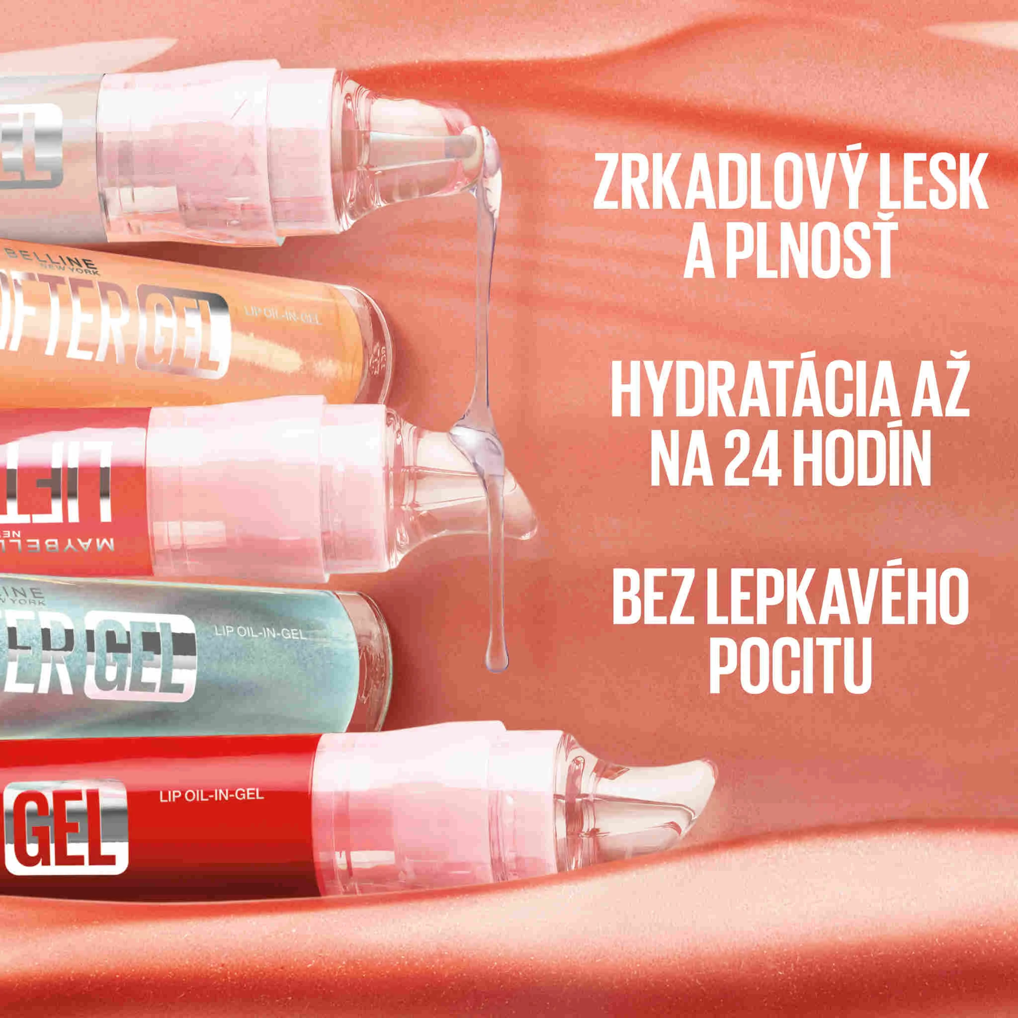 MAYBELLINE NY LIFTER GEL OLEJOVÝ GÉL NA PERY 001 MINTINI 6,6 ml