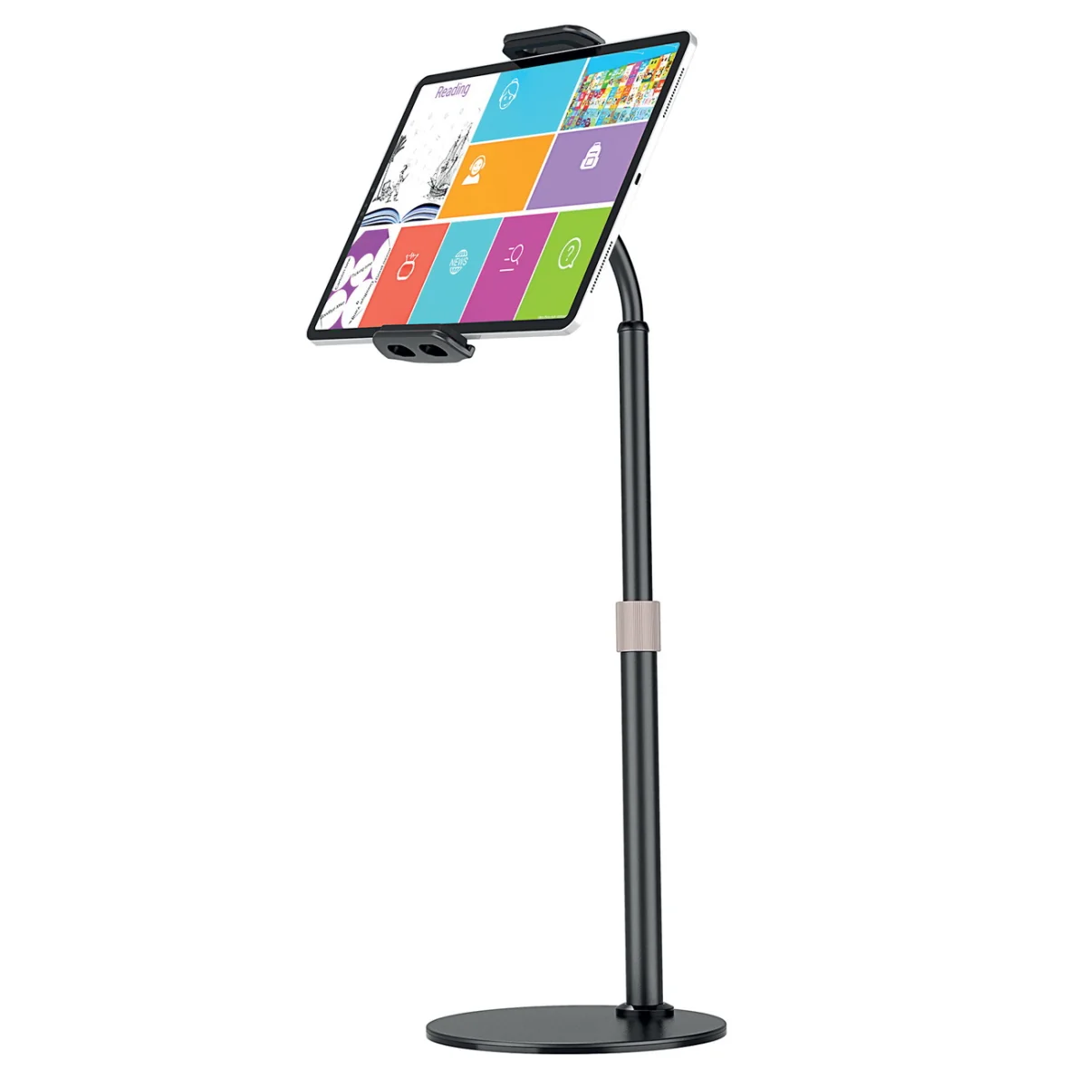 MG Telescopic držiak na mobil a tablet 4.7'' - 11'', čierny