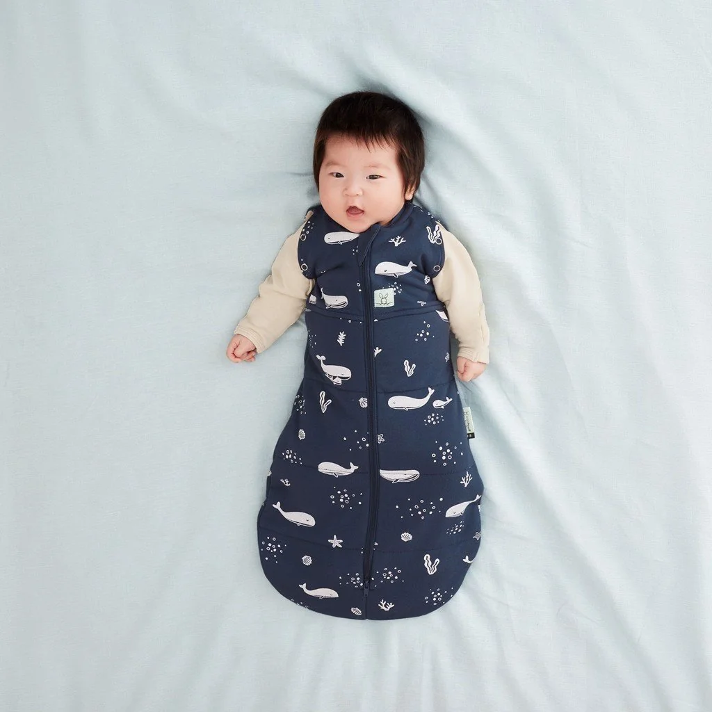 Zavinovačka a vak na spanie 2v1 Cocoon Whale 6-12 m, 8-10 kg, 2,5 tog