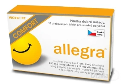 ALLEGRA COMFORT 1x30 tbl, výživový doplnok
