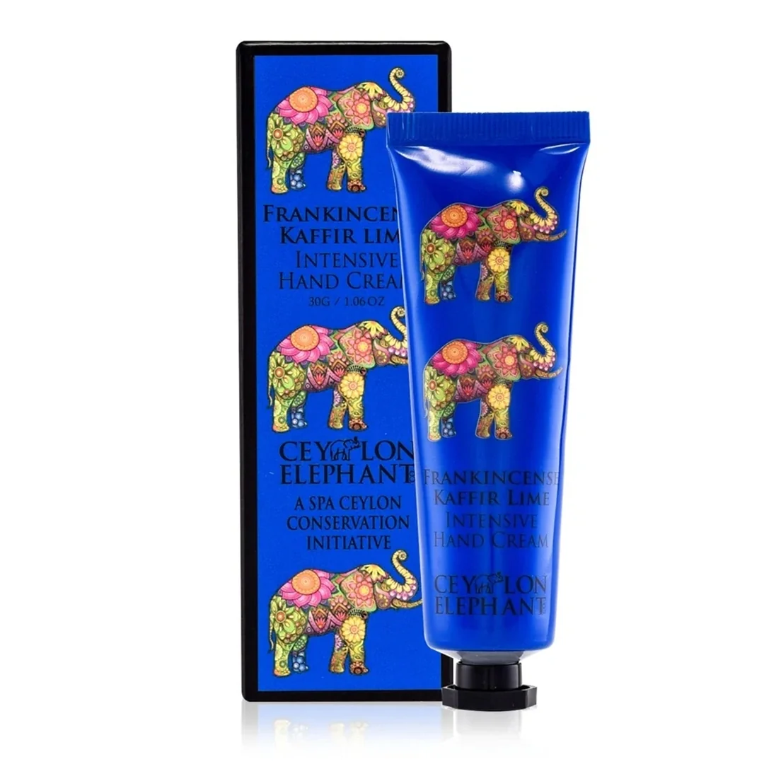 Krém na ruky Frankincense Kaffir Lime 30 g, kadidlo a gáfrová