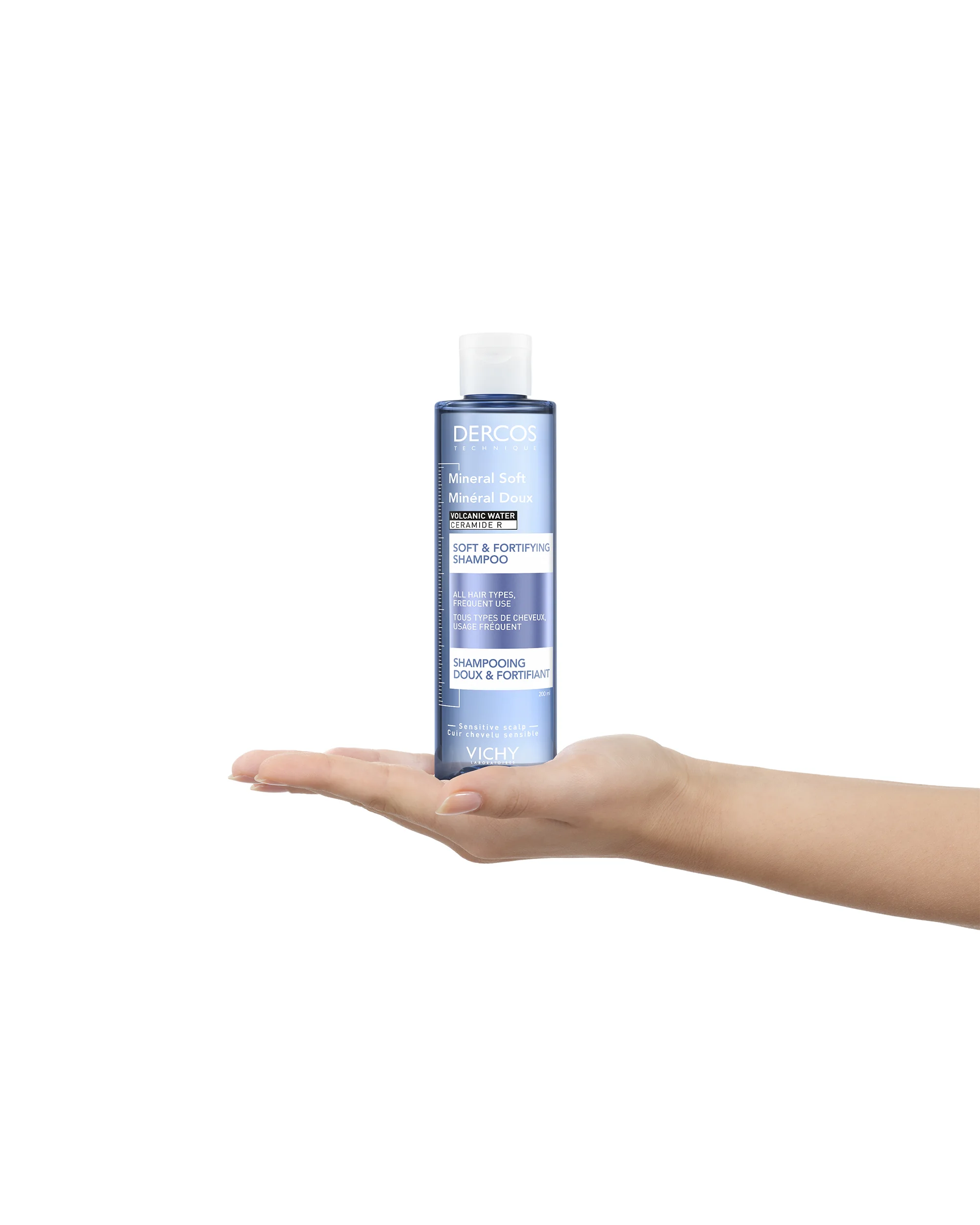 VICHY DERCOS Mineral Soft šampón 1×200 ml, šampón