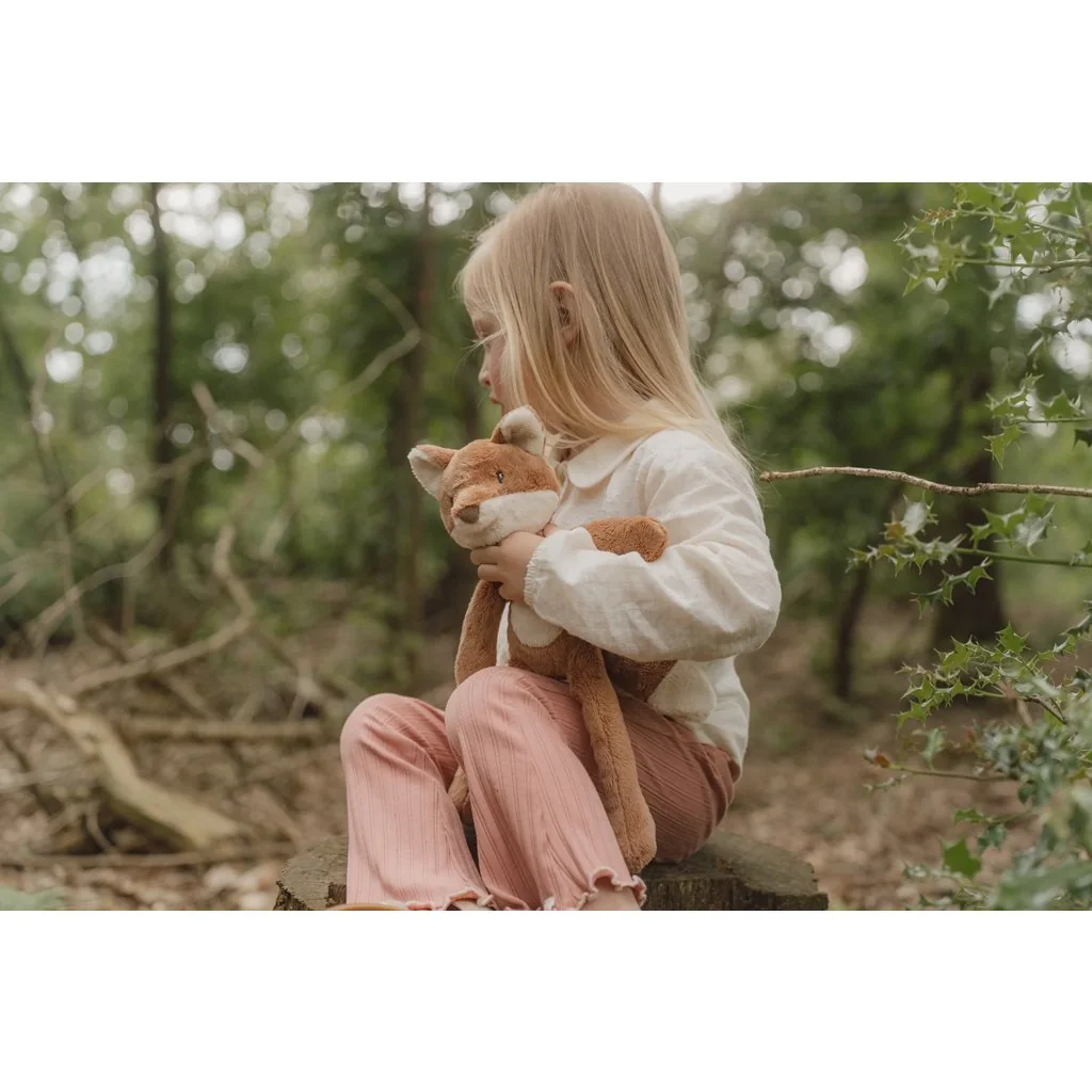 Hračka plyšová líška s dlhými nohami Forest friends